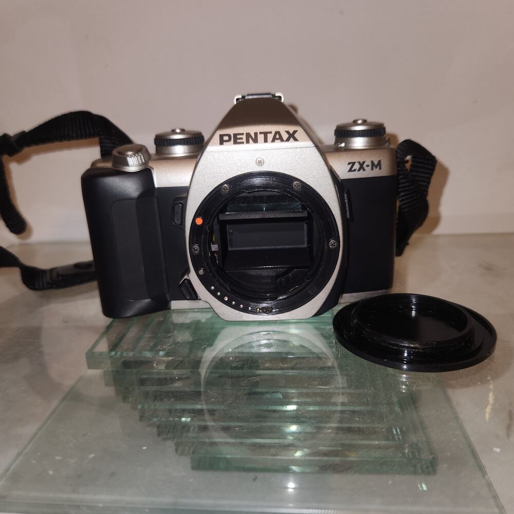 Vintage Pentax 35mm ZX-M Camera with Strap Tested Works